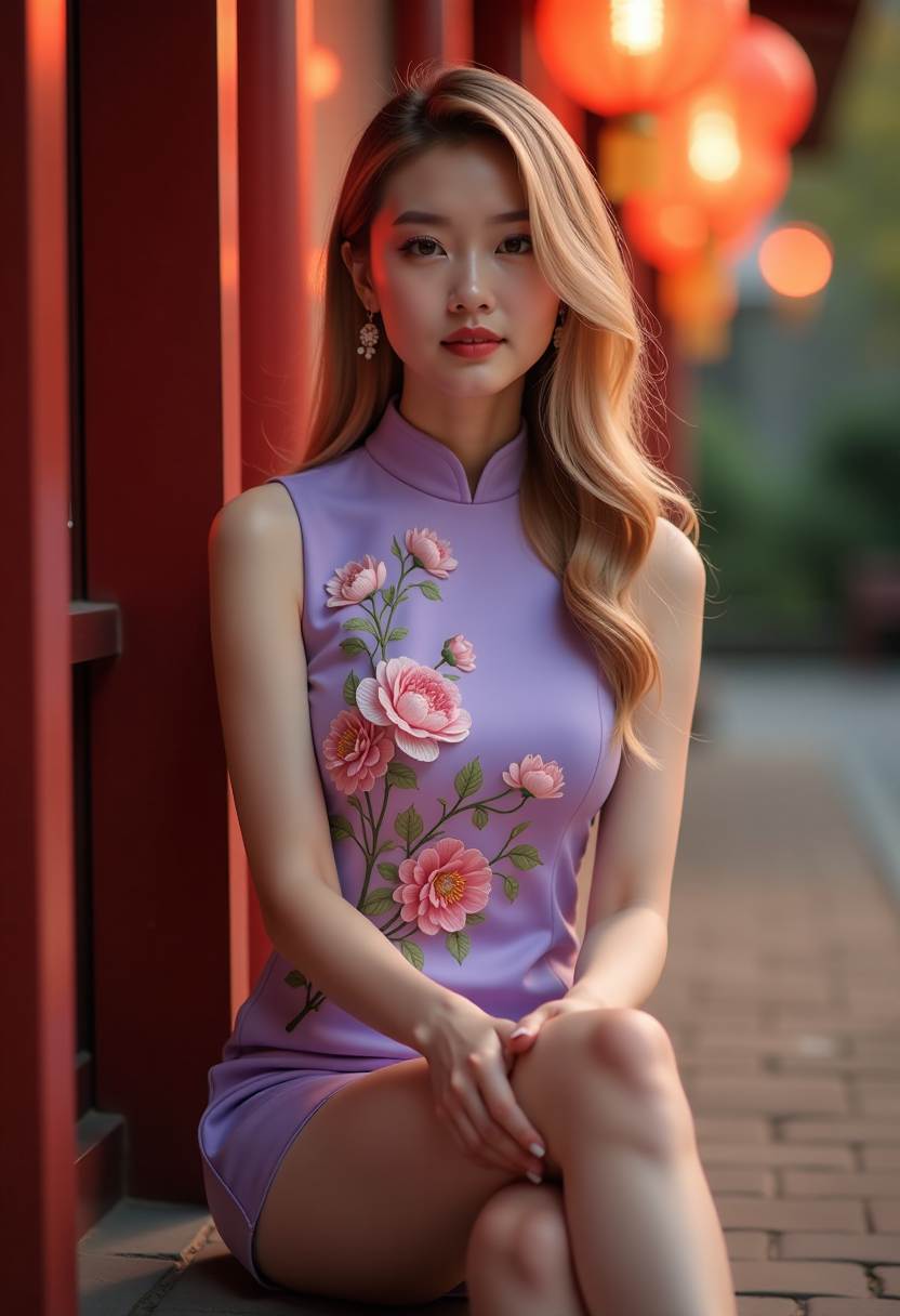 家人闲坐，灯火可亲